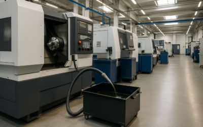 Les meilleures pratiques pour récupérer et régénérer vos huiles de coupe usagées en industrie