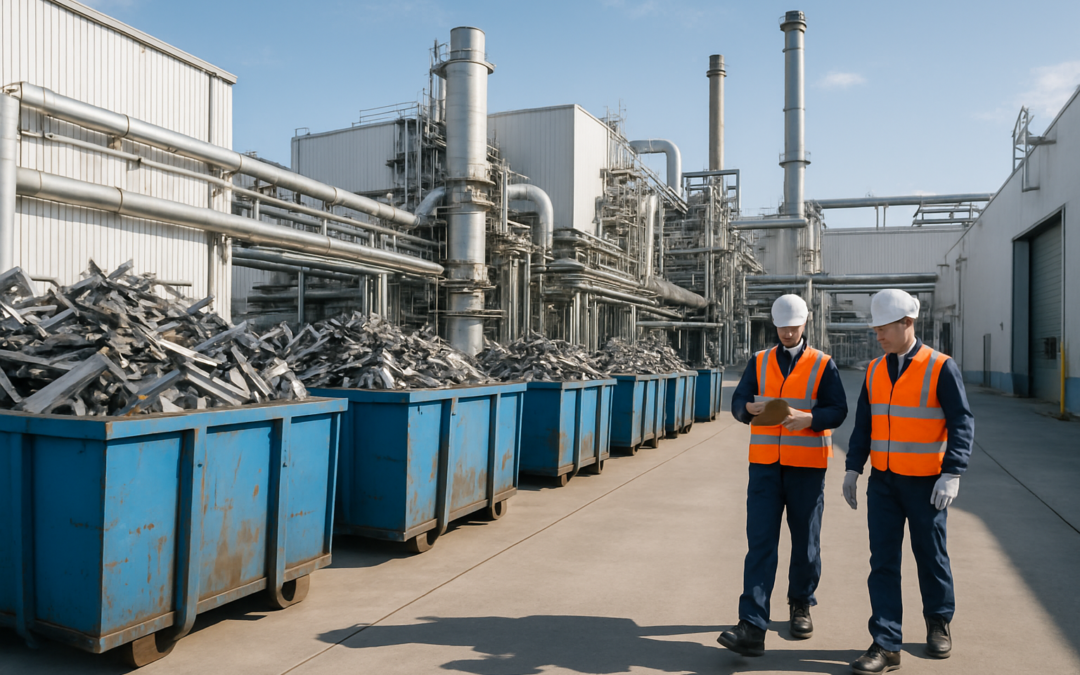 Normes et réglementations clés pour la gestion des déchets industriels métalliques en France